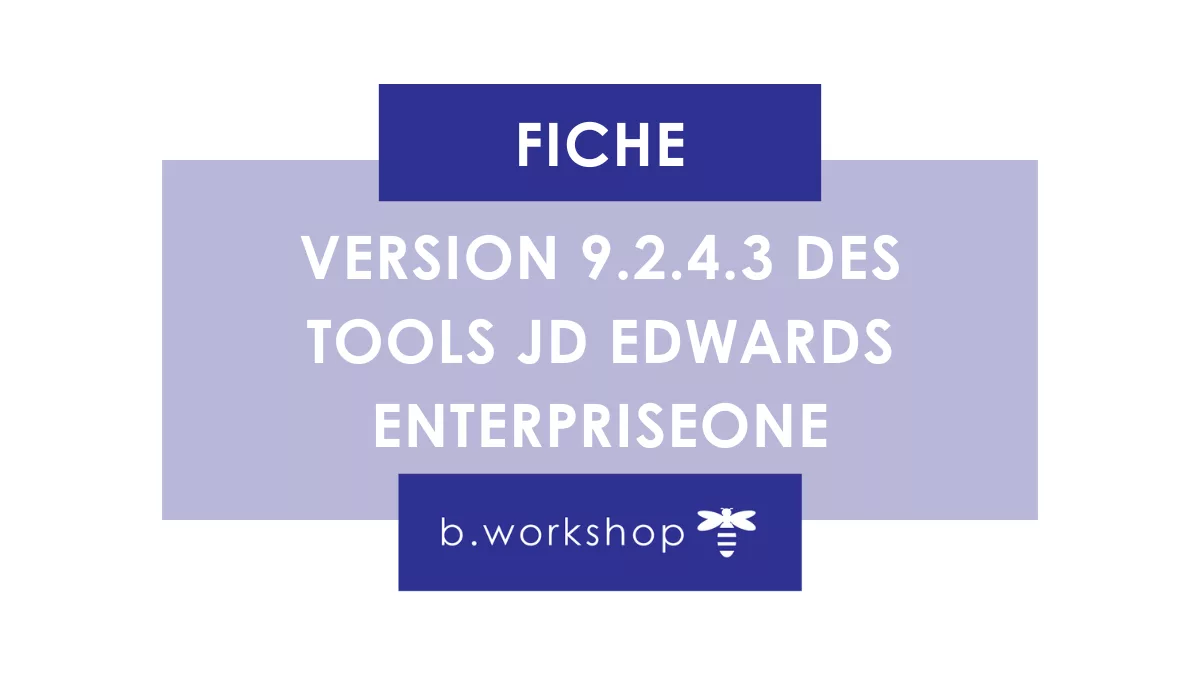 VERSION 9.2.4.3 DES TOOLS JD EDWARDS ENTERPRISEONE