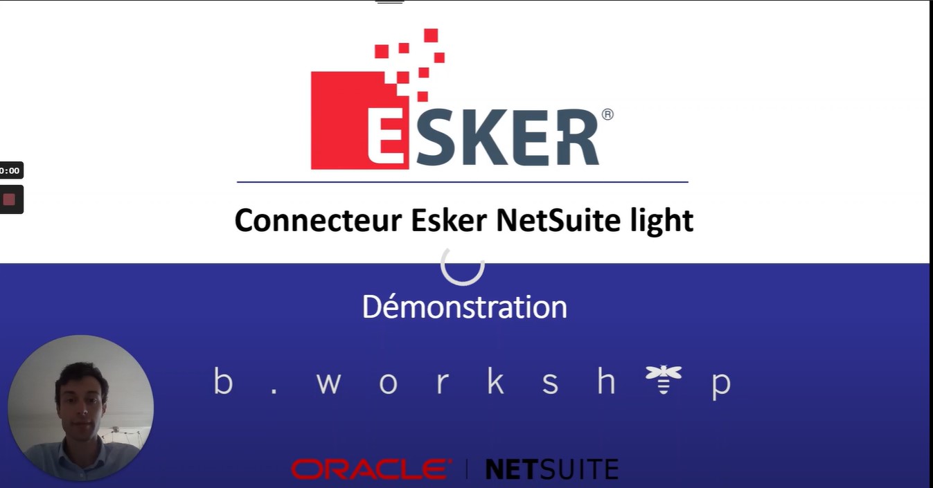 Démo connecteur NetSuite-Esker