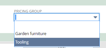 Netsuite Association of items to a price group​