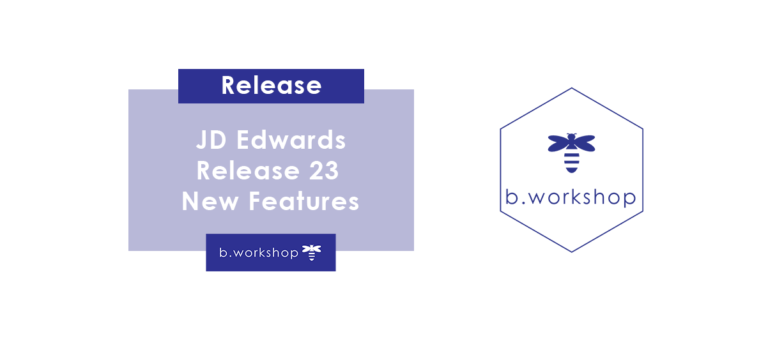 Nouveautés Release 23 JD Edwards