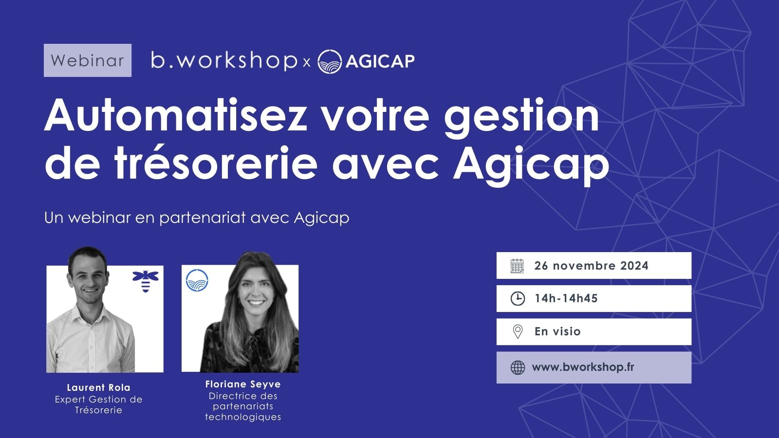 Webinar : Automatisez la gestion de votre trésorerie avec Agicap