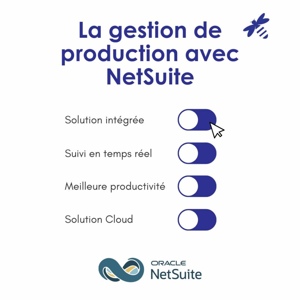 Gestion de la production dans NetSuite